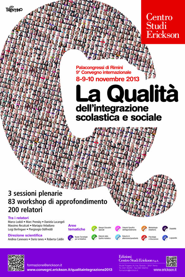 9° Convegno Internazionale “La Qualità dell’integrazione scolastica e sociale” 2013